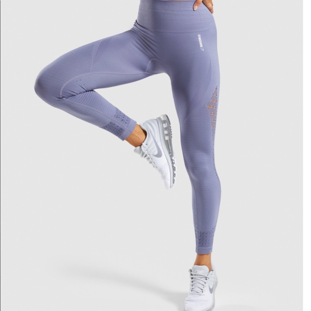 Gymshark Energy + Seamless in Steel Blue